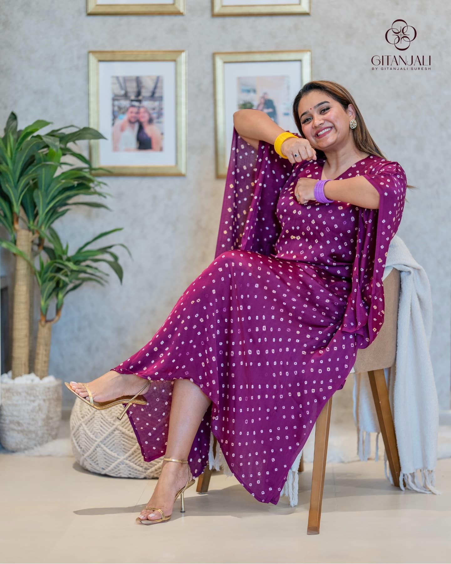 Elegant Silk Kaftan
